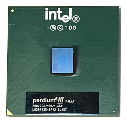 Processador Intel Pentium 3 700mhz, 256k , 100 Mhz Lga 370