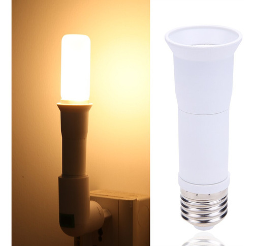 Adaptador De Extensión E27 A E27, Paquete De 2
