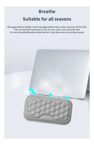 Hi, Almofada De Pulso Ergonômica, Proteção De Mouse E