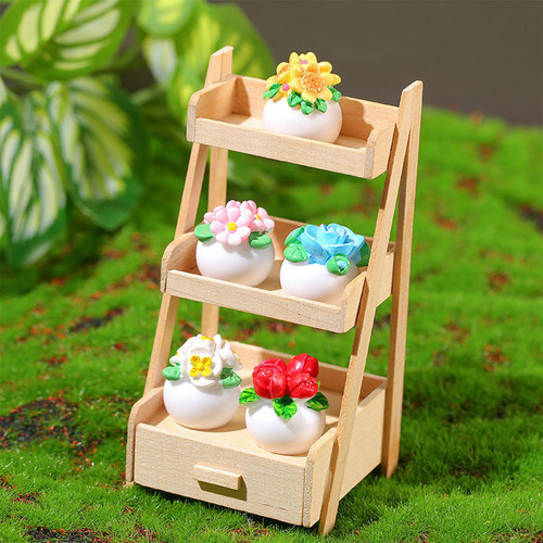 5x Mini Regalos De Cumpleaños De Flores En Macetas Para