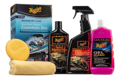 Meguiar's M6385 - Kit De Caja Esencial Para El Propietario D