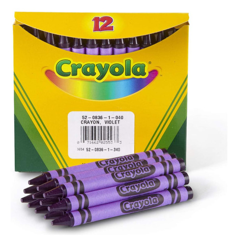Crayones Crayola X12u Purple