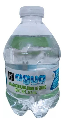 Agua Natural Purificada Members Mark 237ml