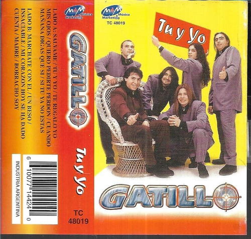 Grupo Gatillo Album Tu Y Yo Sello M&m Cassette Nuevo