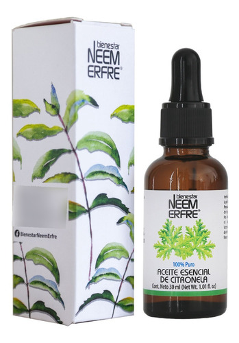 Paq 2 Aceite Esencial De Citronela 100% Puro 60 Ml