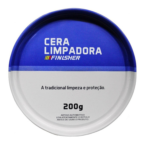 Imagem 1 de 2 de Cera Limpadora Automotiva Finisher 200g Cleaner Wax 