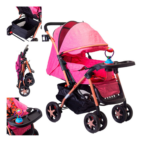 Carriola Starkids Linx Reversible Mosquitero Reclinable