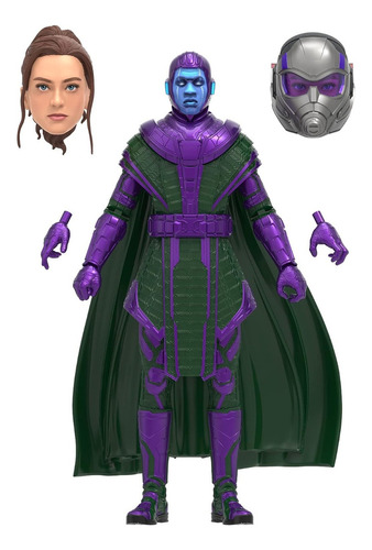 Kang The Conqueror Of Ant-Man & The Wasp: Quantumania Marvel Legends Series Baf Cassie Lang, boneco de ação colecionável, Hasbro, 15,24 cm. Ótima articulação e design premium