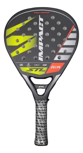 Paleta Padel Paddle Steel Custom Stl Air Impact Padle