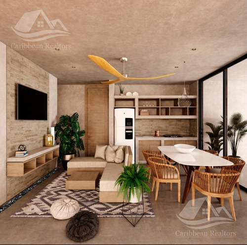 Departamento En Venta En Irie Aldea Zama Tulum Hcs4266