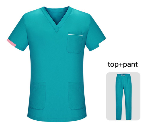 El Uniforme Friega La Ropa De Trabajo Determinada, Y Los