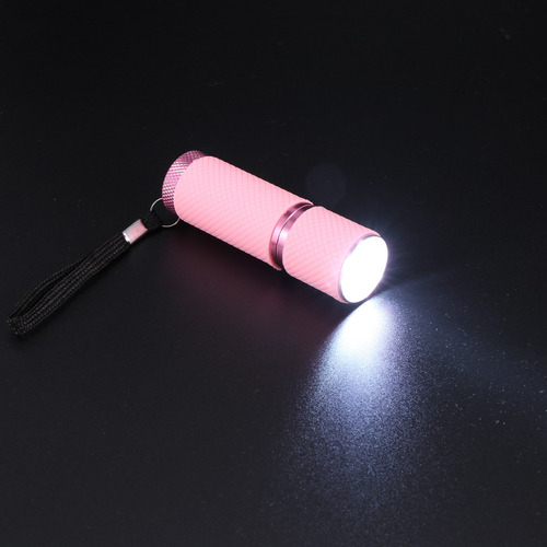Linterna De 9 Led Con Revestimiento De Goma Crystally-outdoo