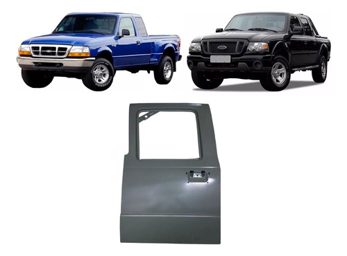 Panel De Puerta Trasero Ford Ranger 1998 1999 2000 Izquierdo