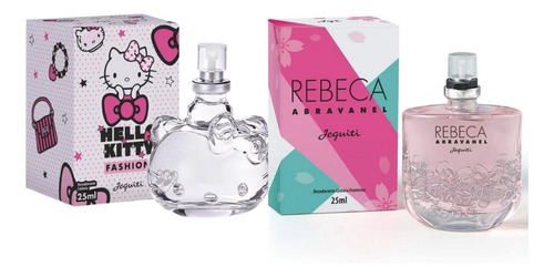 Deo Colônia Rebeca Abravanel + Hello Kitty 25ml - Jequiti