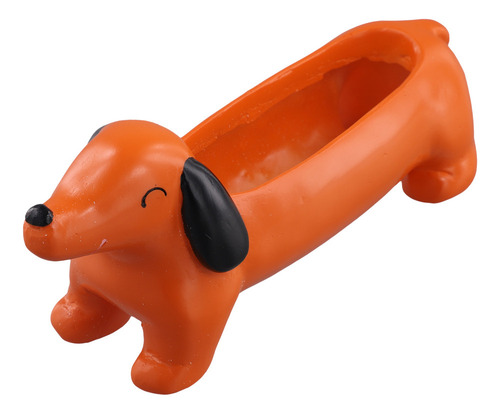 Maceta Decorativa Para Perros Dachshund Suculent Flo