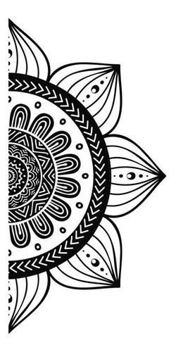 Imagem 8 de 10 de Adesivo Para Vidro Box Mandala Sementes - 50 X 1,00m