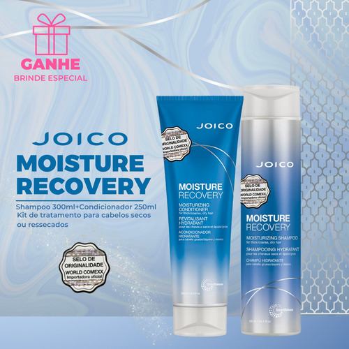 Kit Joico Moisture Home Care Shampoo+cond+brinde Especial