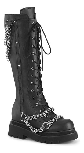 Botas Plataformas Largas C Cadenas Renegade-215 Witch Boots