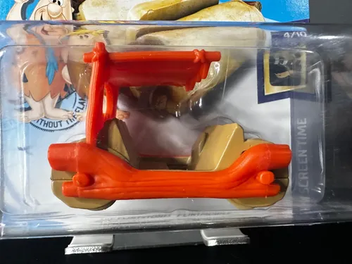 Hot Wheels 1/64 - La Flintmobile Des Pierrafeu - Série Retro Entertainment - 2013