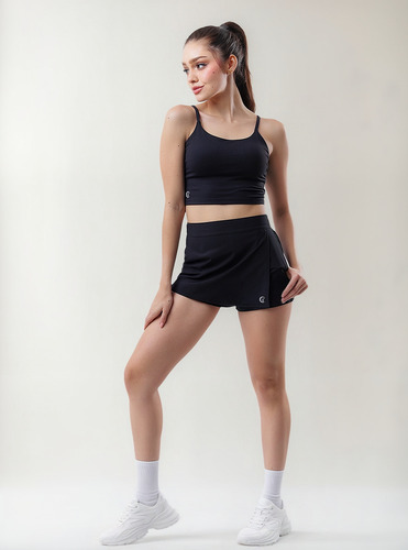 Short Falda Deportivo /juvenil, 228 (negro)