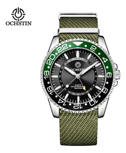 Relojes Luminosos De Nylon Impermeables Para Hombre Ochstin