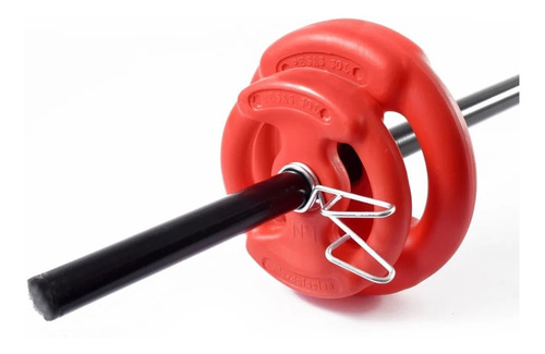 Discos Pesas Sol Pvc 2,5 Kg Con Manija Gym Fitness Body Pump