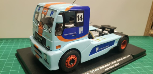 Camion Man Gulf Team 1/32 Fly Scalextric Slot