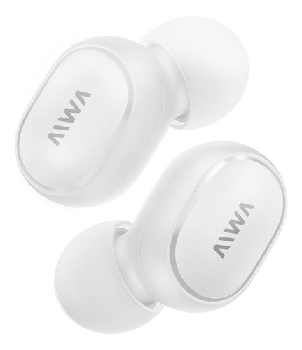 Auriculares Aiwa In Ear Ata-106b Blanco True Wireless