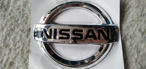 Emblema Logo Nissan Frontier Tiida Marcha Medida 11x10cm