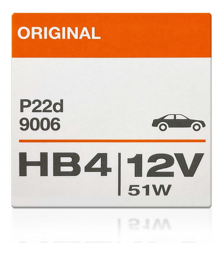 Osram Hb4 9006 Original Standard Headlight Halogen Bulbs Aag