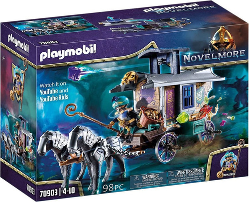 Playmobil Violet Vale  Carro Comercial Pmb