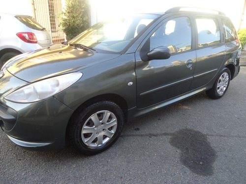 Peugeot 207 Sw Cinza 2009