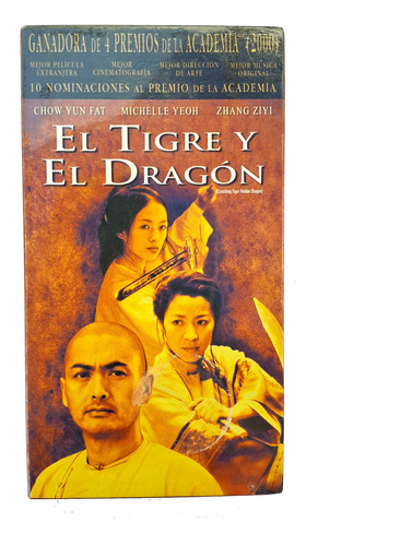 Pelicula En Cinta Vhs El Tigre Y El Dragon Columbia Rtc
