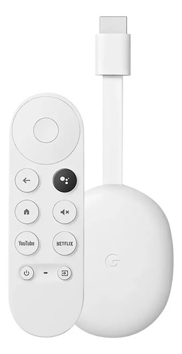 Google Chromecast Tv 4 4k Hdr Control Remoto - Izoneuy