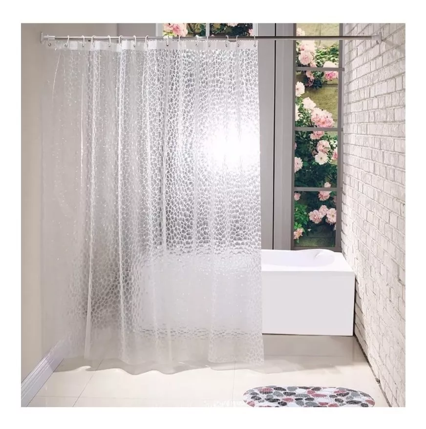 Primera imagen para búsqueda de forro cortina de baño