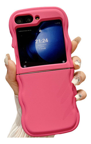 Para Samsung Zflip6 Funda Simple Color Sólido