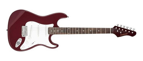 Kansas Eg-p15wr-kns Wine Red Guitarra Electrica