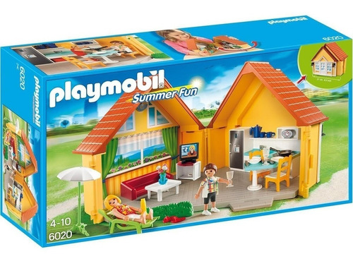 Playmobil Maletin Casa De Verano 6020 Original Educando