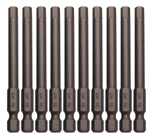 Juego De 10 Brocas Hexagonales Para Taladro H2.5-h6 S2