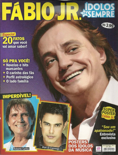 Revista Fabio Jr Idolos De Sempre - Bonellihq Cx326 G21