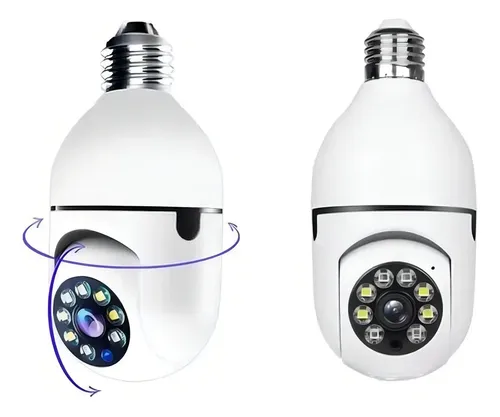 Camera À Prova D'água Câmera Sem Fio 2.4 Ghz Wifi 8177 Cor Branco