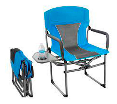 Silla Plegable Compacta Con Mesa  Camping Gran Aventura