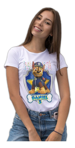 Playera Paw Patrol Sublimada Everest Skie Rider Multitallas