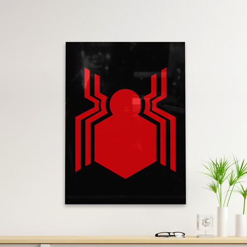Cuadro Deco Spiderman Logo 2 (d1679 Boleto.store)