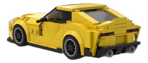 Toyota Supra Gr Black Edition - Moc Compatible Lego