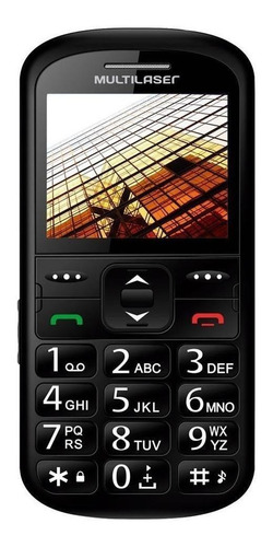 Multilaser Vita Dual SIM 32 MB Preto 24 MB RAM