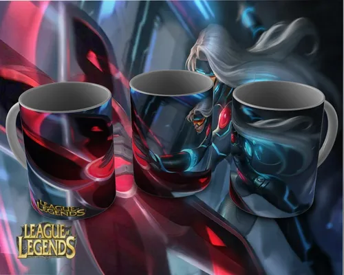 Caneca Mágica Mordekaiser Campeão Jogo League Of Legends LOL