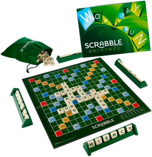Scrabble Clásico Juego De Mesa Familiar Scrable