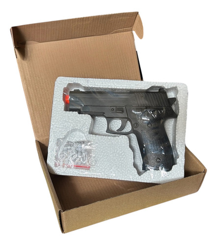 Sig Sauer Chica Súper Power Airsoft Gun Zm23 6mm Bullet Negro 6 Mm