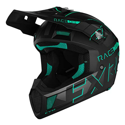 Casco Fxr Clutch Evo, Ligero, Ventilado, De Liberación Rápid